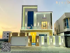 Luxury Villa for Sale in Al Bahia, Ajman | 6 Master Bedrooms | 3 Living Rooms | Premium Finishing |