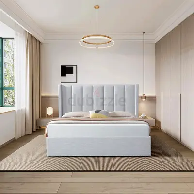 Brand new Queen size bed storage bed family bed nd medical mattress Queen bed double bed