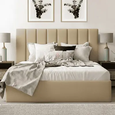 Brand new king size bed family bed storage bed nd medical mattress king bed double bed