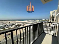 Spacious 2bhk with balcony wardrobes sea view free parking