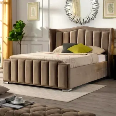 Elegant Upholstered Bed Frame