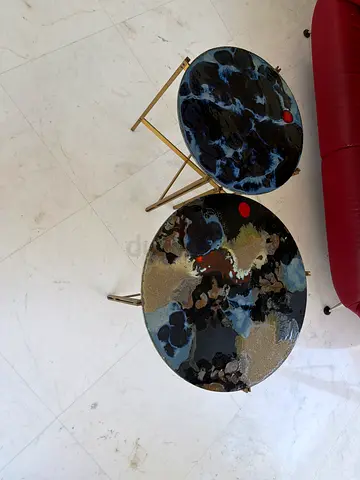 Stylish Nested Coffee Tables with Unique Design