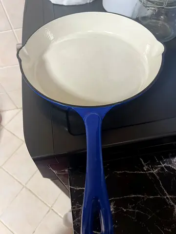 Vav Get Enamel Cast Iron Skillet