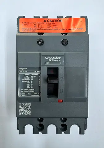 CIRCUIT BREAKER EASYPACT EZC100H - TMD - 100A - 3 POLES 3d (MCCB)