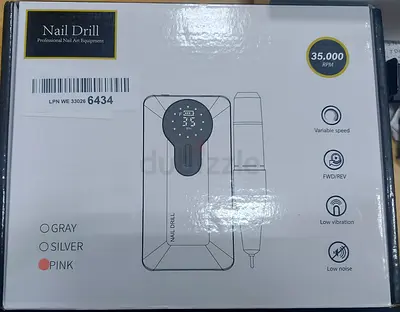 Professional Nail Drill Machine - 35000 RPM, Low Vibration