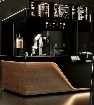 XBot Robotic Café / Kiosk – Fully Automated
