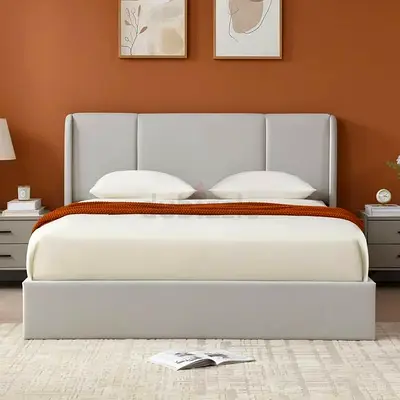 Brand new Queen size bed storage bed family bed nd medical mattress Queen bed double bed