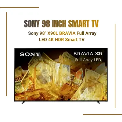 Sony 98 Inch BRAVIA Full Array LED 4K HDR Smart TV | Free Delivery | Warranty