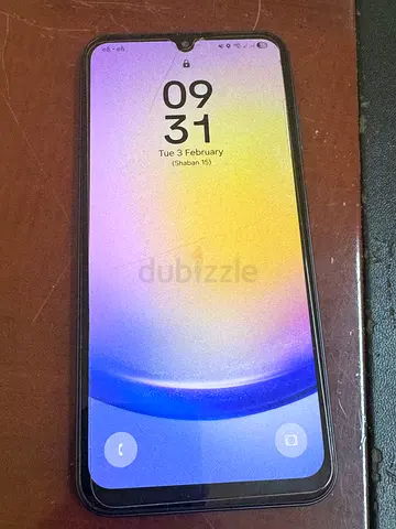 Samsung A25  128GB blue color full body protection