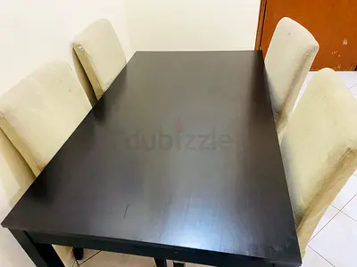 Dining table with 4 chairs