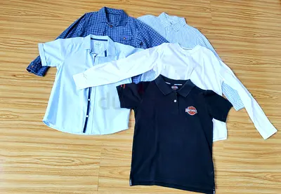Brand new boys long sleeve shirts, shirt/Polo T (8 to 10 years old)