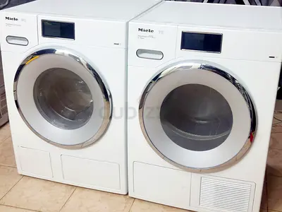 Stylish Miele Germany WT1 Set Washer Dryer 9 + 9 kg with 1600 RPM Speed