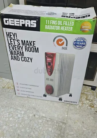 GEEPAS 11 Fins Oil Filled Radiator Heater