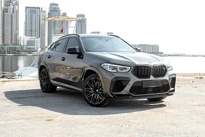 3,900AED M/P With 0% Down Payment 2021 BMW X6M Competition Clean title Full Loaded