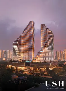 Artificial beach | View of beach | Luxury Apartment