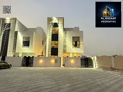 Own a 6-bedroom villa in Ajman, freehold, with all fees included and no annual charges. Super deluxe