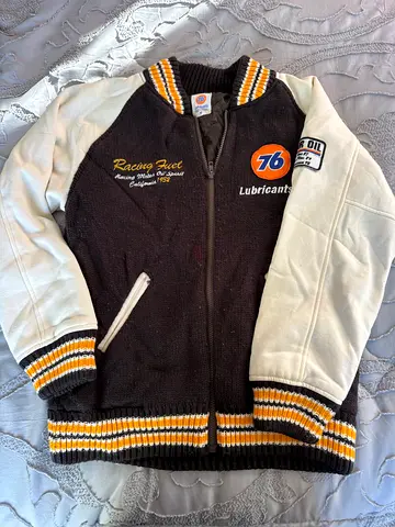 76 Lubricants Motor Oil Varsity Jacket