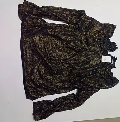 Elegant Black Lace Top