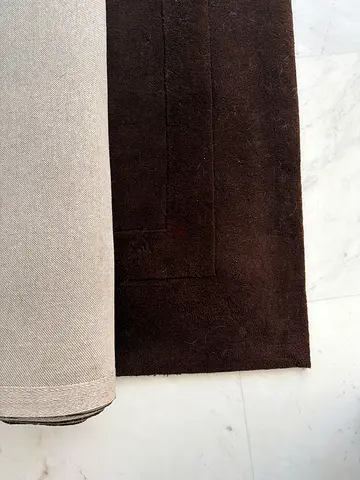 Brown chocolate Stylish Dual-Sided Area Rug