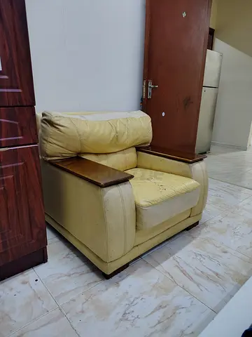 Leather sofa