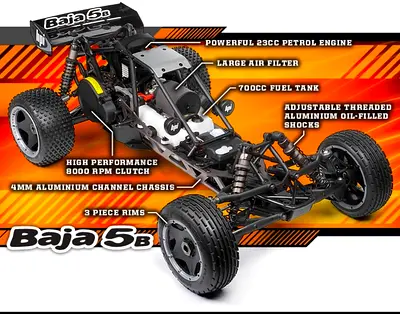 Baja 5B Remote Control Car - Needs service