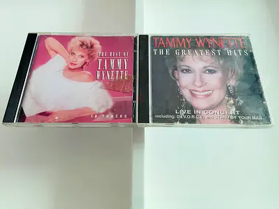 2 Tammy Wynette Music CD’s