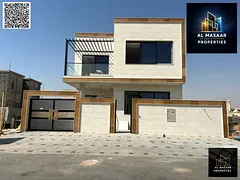 For sale a villa in Al-Yasmeen, directly behind the garden and services, at a distinguished price, i