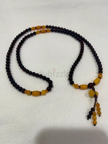 Amber poland necklace قلادة عنبر بولندي اصلي من محلات كرابة دبي مارينا