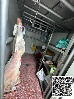 For sale in Ajman, Al Nuaimiya 2, King Faisal Street: A butchery with license and full equipment. Ar