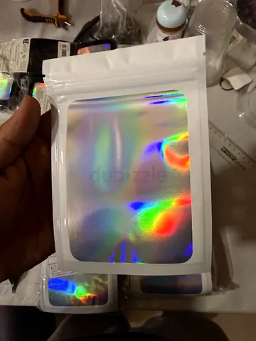 Holographic Plastic Packaging 400 Pcs
