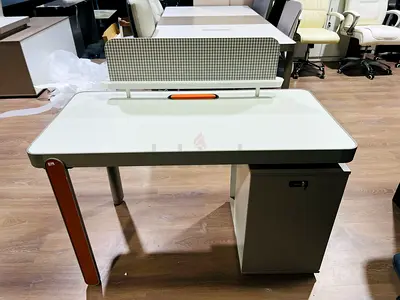 Modern Study Table with Storage