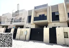 Townhouse for sale in Ajman, Al Helio 2 area. The townhouse consists of a ground floor + roof, 3 mas