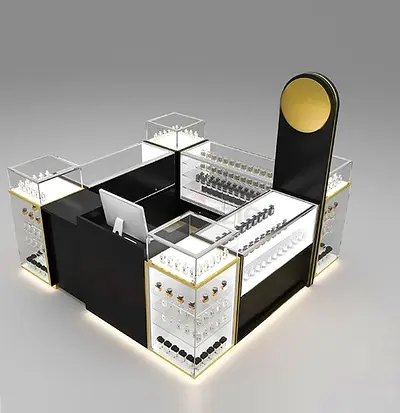 Beautiful perfume kiosk