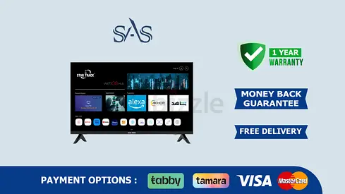 Star Track 75 inch Tv | 4K UHD Smart Tv | New - Free Delivery | Warranty | ST-75K