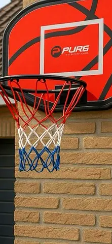 Basketball wall mounted backboard