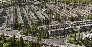 Contemporary 5 BHK Townhouse | Prime Dubailand Location