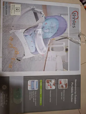 Tinnies Newborn-to-Toddler Portable Rocker - Gently Used