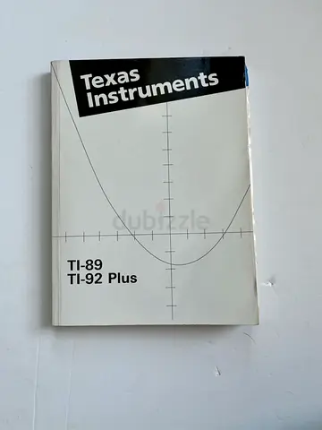 Texas Instruments TI-89 TI-92 Plus Manual