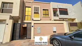 Two-Storey Villa for Annual Rent in Al Zahia Ajman | 5 Master Bedrooms, 2 Living Halls, Family-Frien