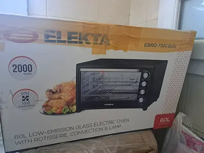Elekta 60L Low-Emission Glass Electric Oven