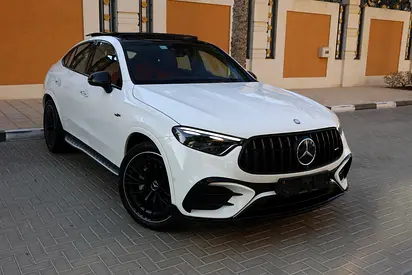 Mercedes-Benz -GLC43- COUPE 570KM-2025-GCC SPECS -BRAND NEW warranty service from GARGASH