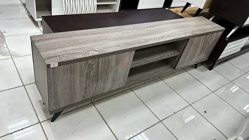 Stylish Modern TV Stand in Grey