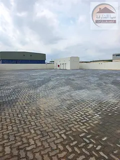 For rent in Al Sajaa Al Hanu, a walled enclosure on the main road