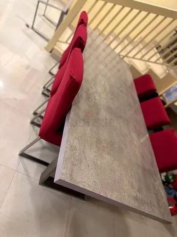 Home center Dining table with 6 chairs