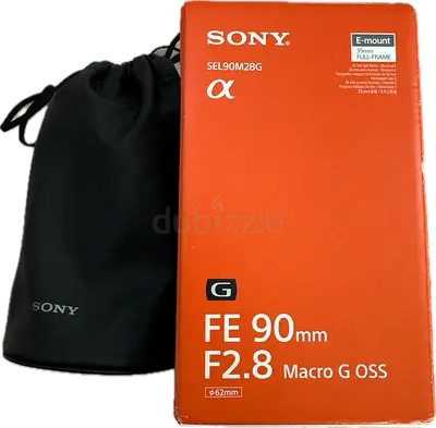 Sony FE 90mm f/2.8 Macro G OSS – Like New Condition