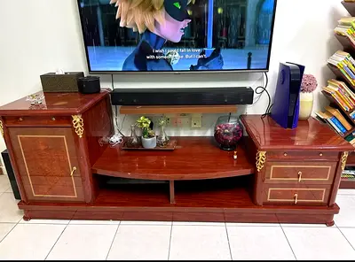 Tv unit with storage