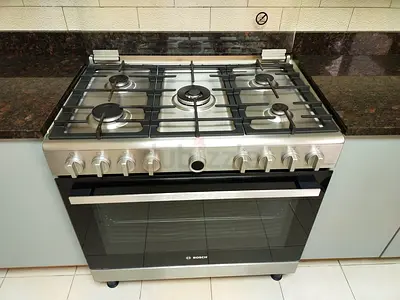 Bosch New model Full Gas Cooker Range. Oven With Fan