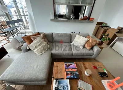 West elm Eddy L shape sofa