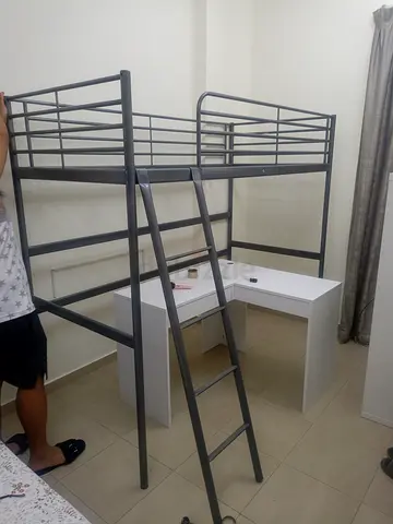 IKEA loft bed single size used good condition