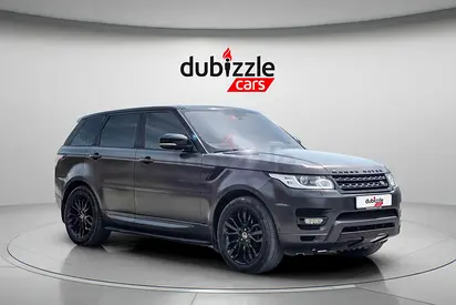 AED 3214/month | 2015 Land Rover Range Rover Sport  | GCC Specs | Ref#419859